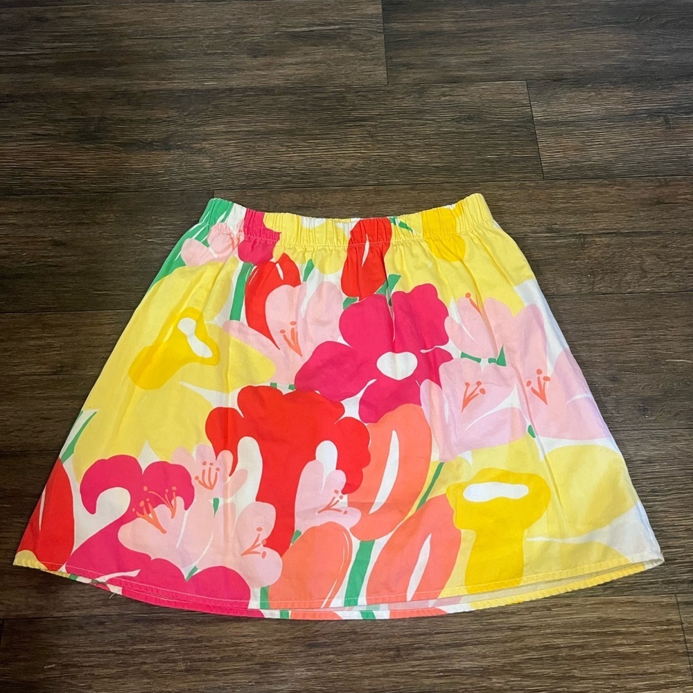 Lilly Pulitzer Lavish Lillies Blossom Skirt Size Small - Picture 2 of 7